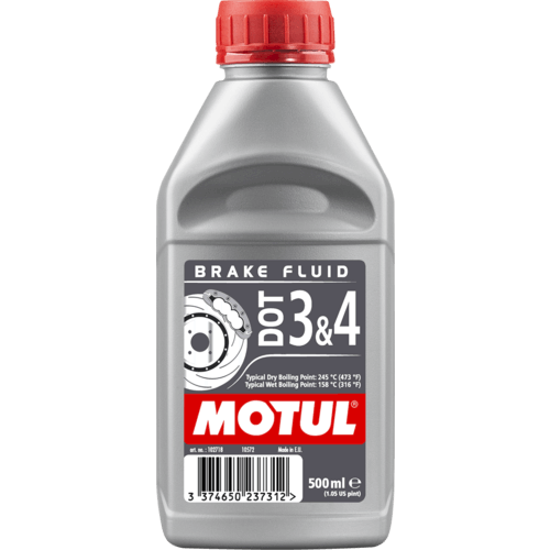 MOTUL DOT 3 & 4 0,5L (12X0,5 Liter)