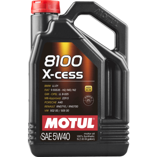 MOTUL 8100 XCESS 5W-40 5L (4X5 Liter)