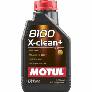 MOTUL 8100 X-CLEAN + 5W-30 1L (12X1 Liter)
