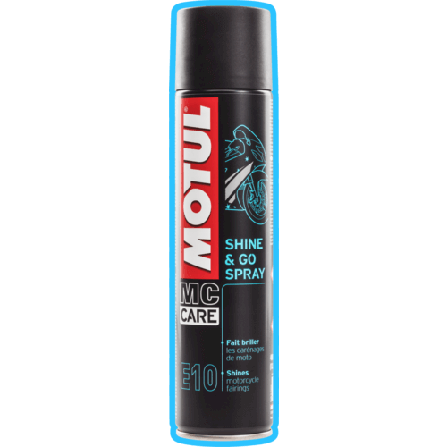 MOTUL E10 SHINE & GO (AEROSOL) 0.400L (12X 0,4 L)