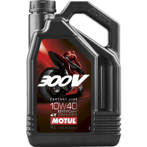 MOTUL 300V 4T FL ROAD RACING 10W-40 4L (4X4 Liter)