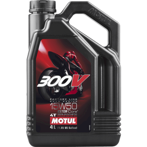MOTUL 300V 4T FL ROAD RACING 15W-50 4L (104129) (4X4 Liter)