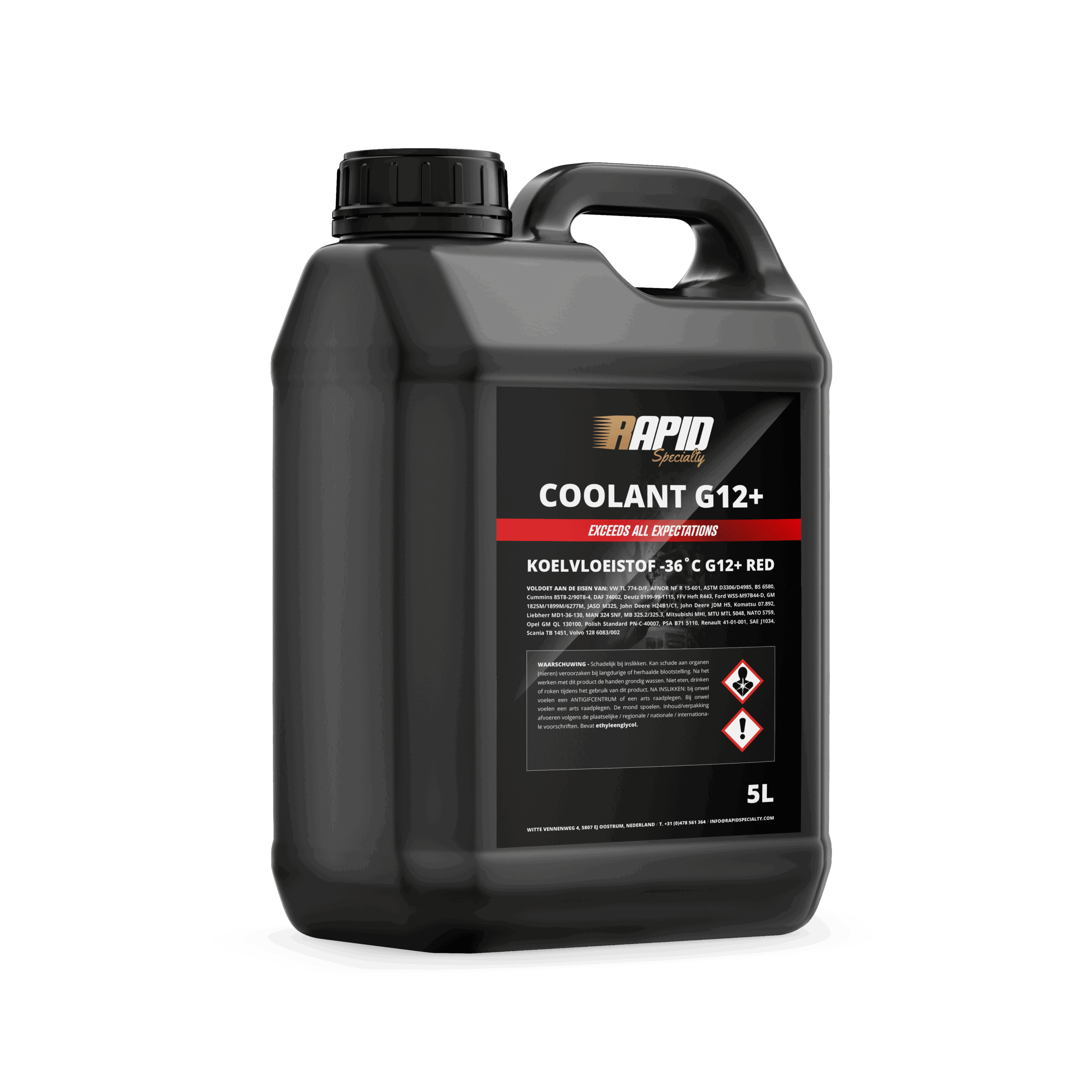 OSZ ORG. KOELVLOEISTOF LL G12+ ROOD -35°C 5L (3X5 Liter)