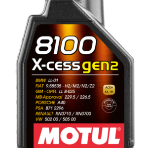 Motul X-cess gen2 8100 5w40 1L